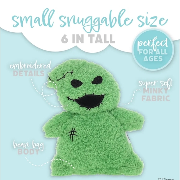 🆕 Disney Baby 🖤 The Nightmare Before Christmas Plush Set - Picture 3 of 6